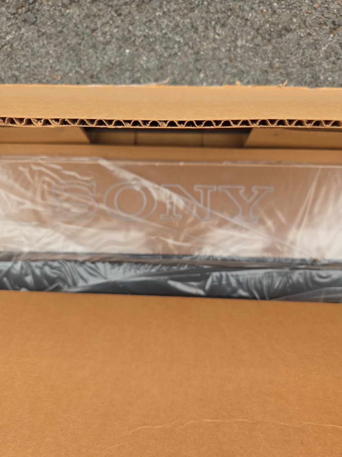 Vintage NIB Collectable Sony Display Light Advertising SIGN 24” W/ TV Mounting