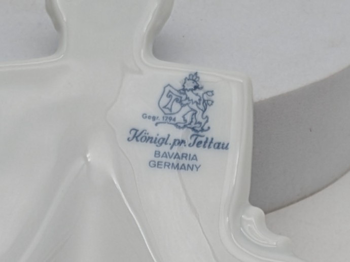 Royal Bayreuth Porcelain Display Sign Crown Bavaria Germany