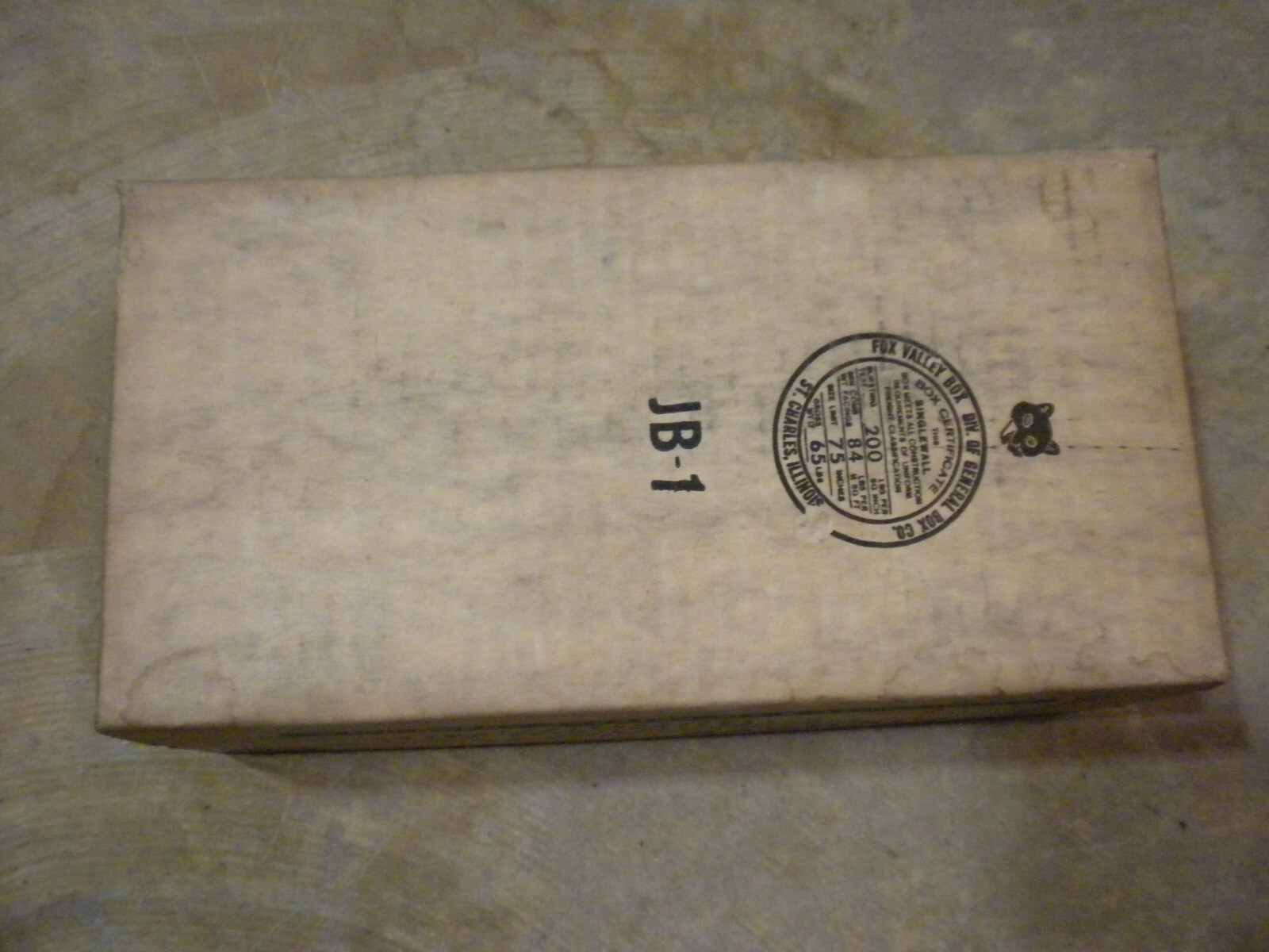 LOTS OF WEAR Vintage Niehoff Automotive Products Store Empty 11″x6″ Storage Box