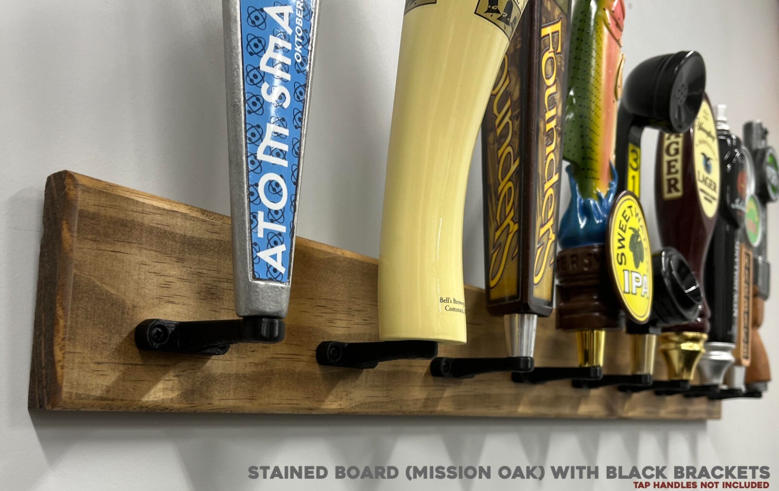 Tap Handle Wall Display (Rack) – 24″ or 36″ Wide