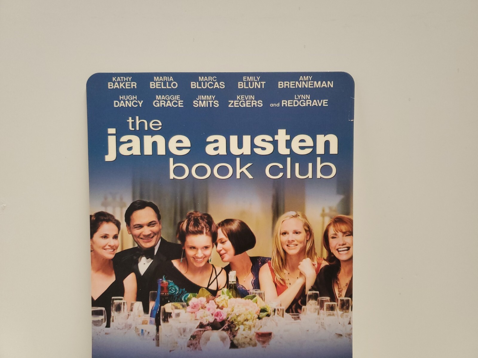 The Jane Austen Book Club BLOCKBUSTER DVD BACKER CARD ONLY 5.5″X8″