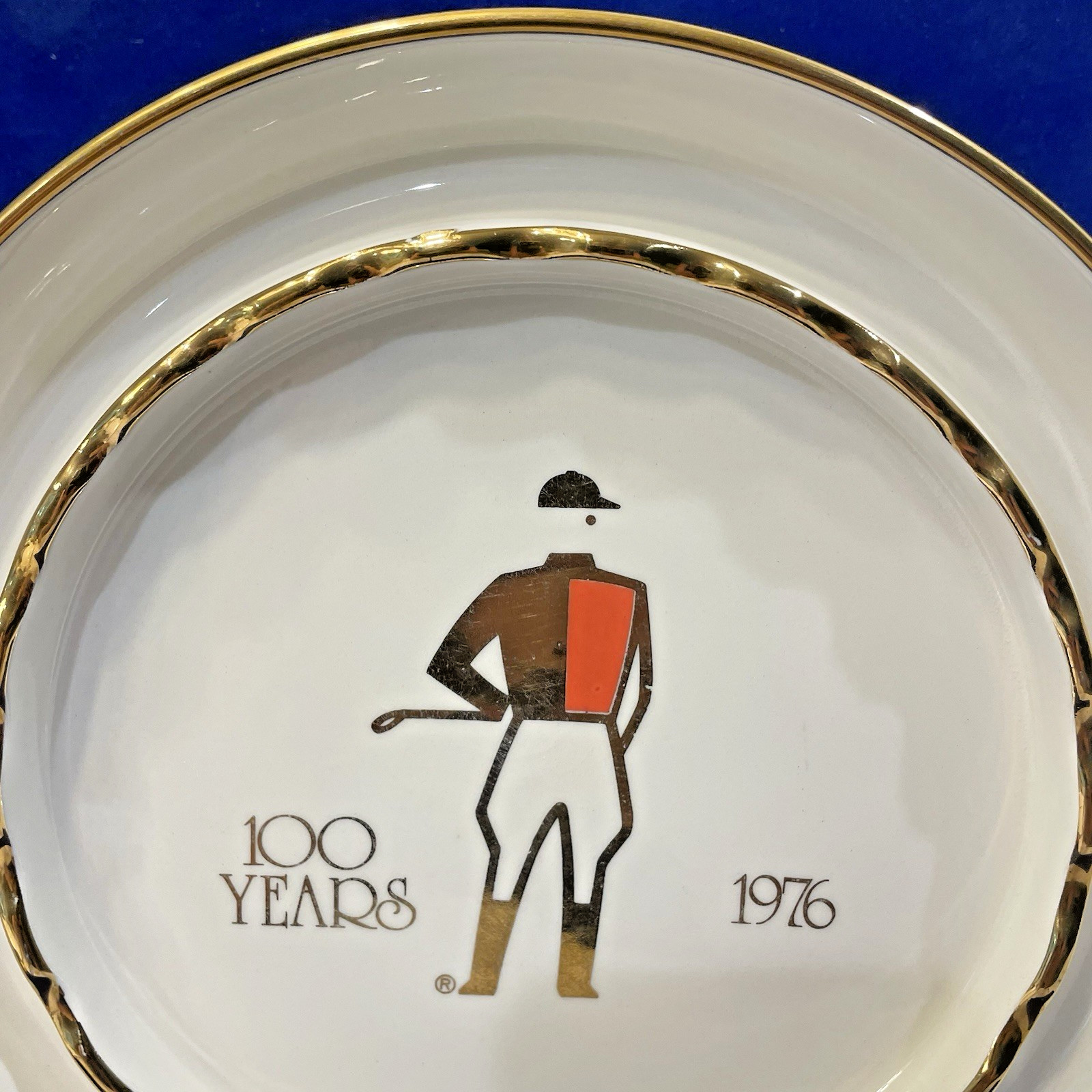 Jockey International 100 Years 1976 Commemorative Plate Corporate Award EUC