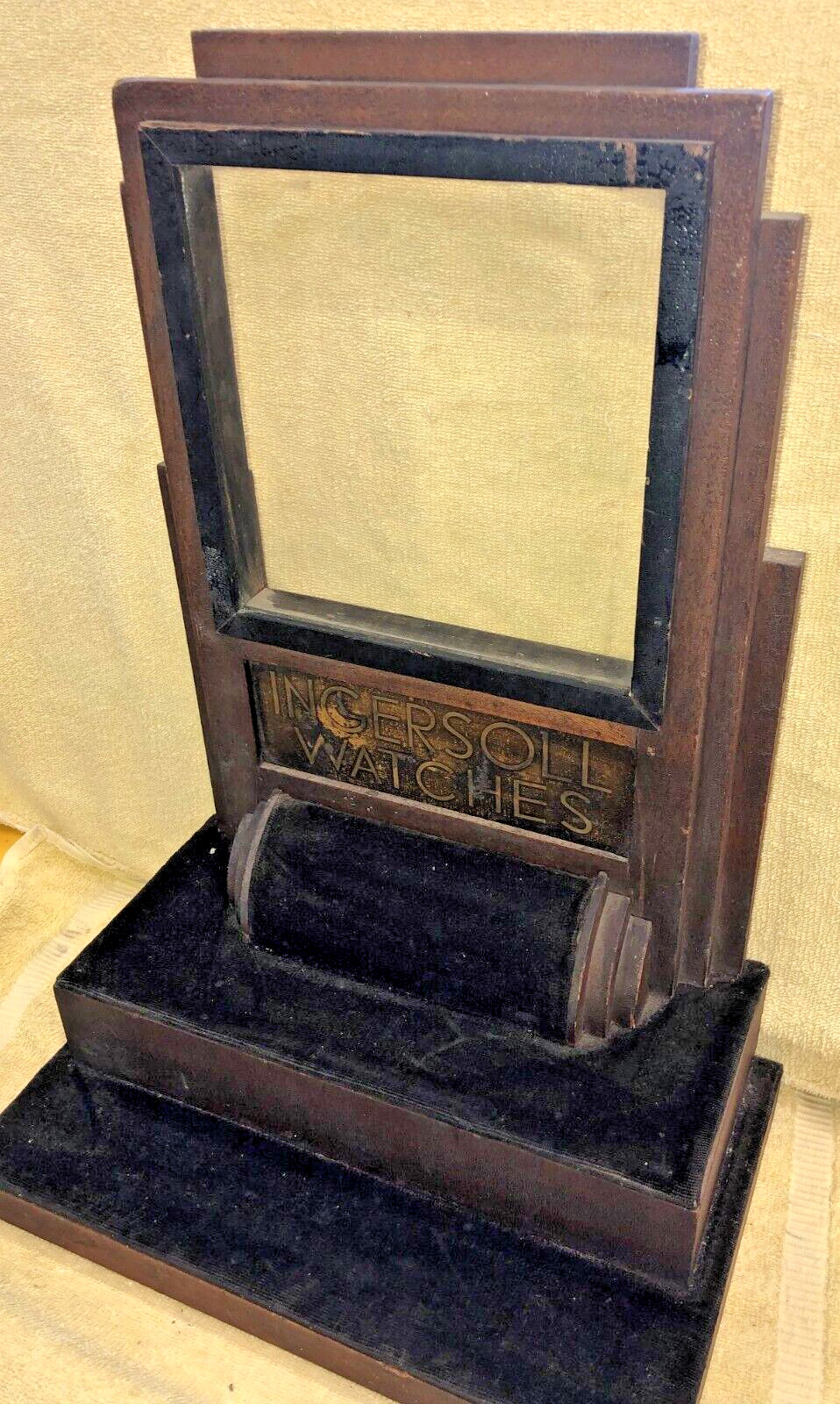 Vintage Ingersoll Watch Counter Top Display
