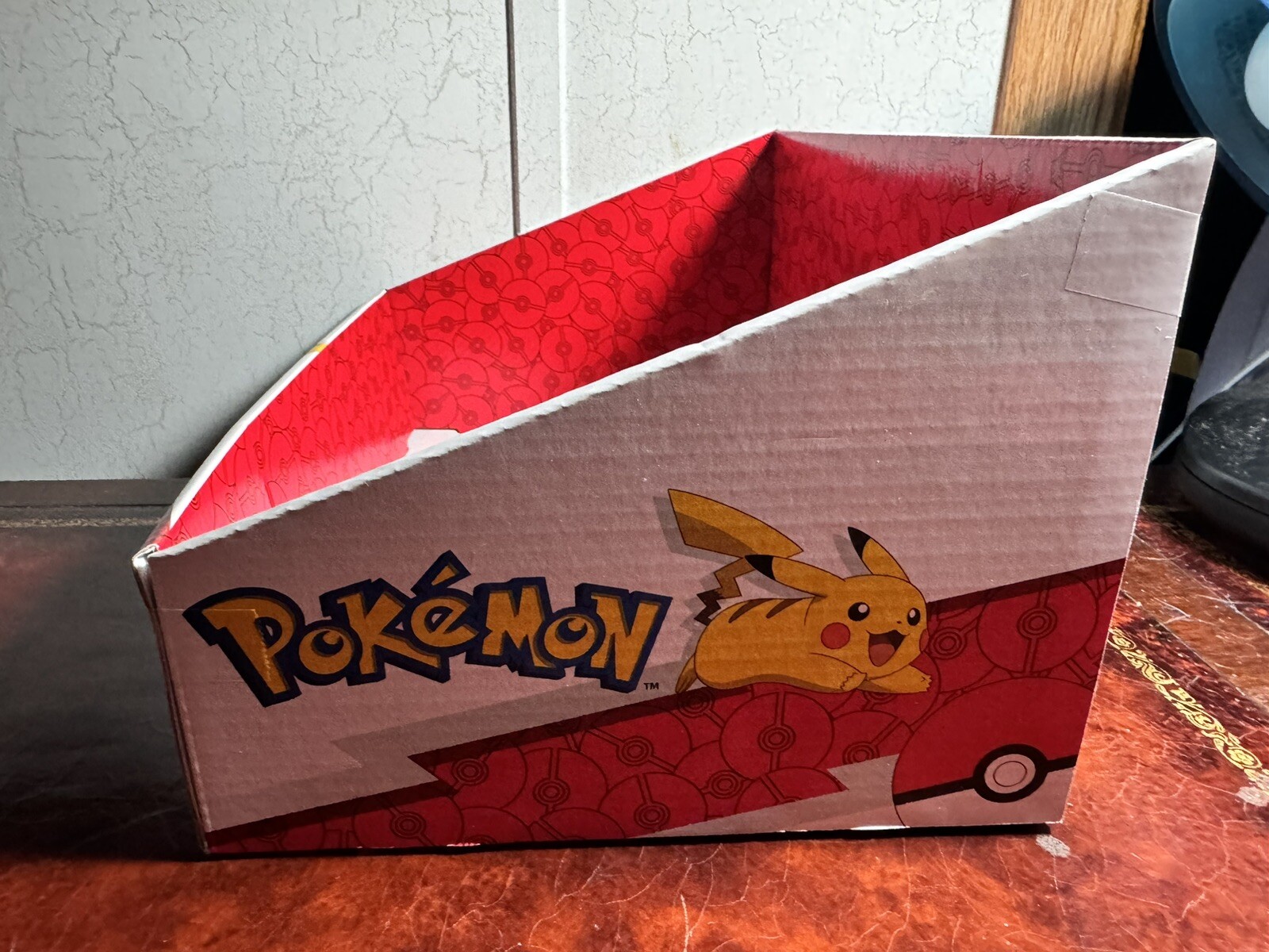 Nintendo POKEMON Pikachu Plush Wicked Cool Toy Display 12x8x6 EMPTY BOX 2022 Ed.