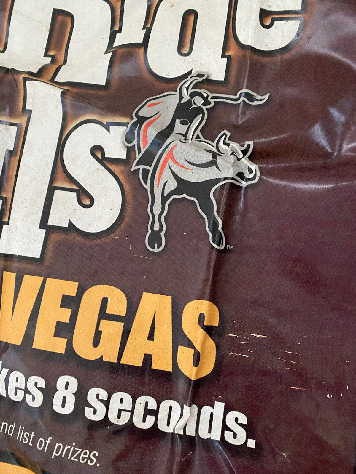 Dickies Free Ride to the PBR Finals Bull Riding Las Vegas Big Vinyl Banner