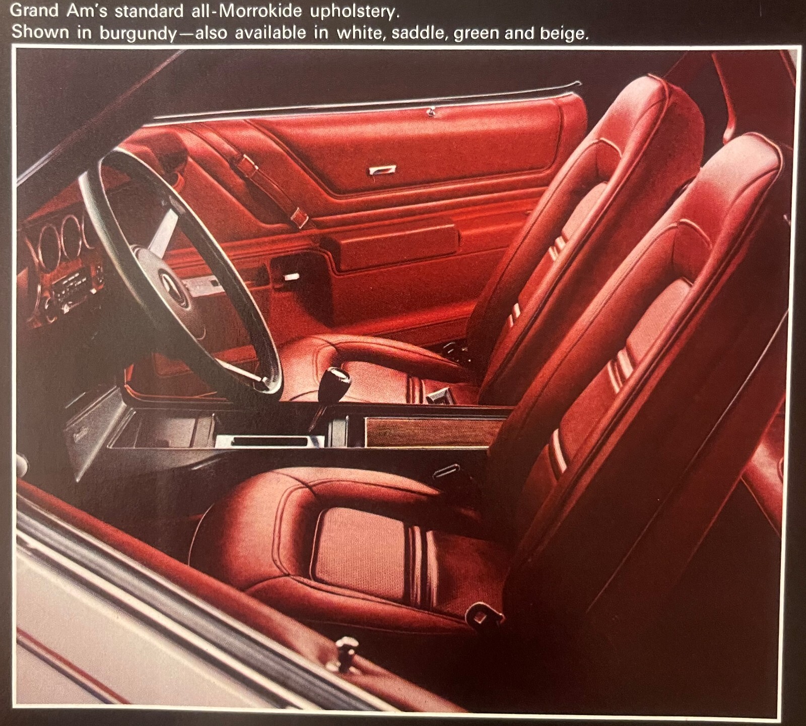 Vintage 1974 Pontiac Grand Am Dealer Brochure, Pontiac, MI