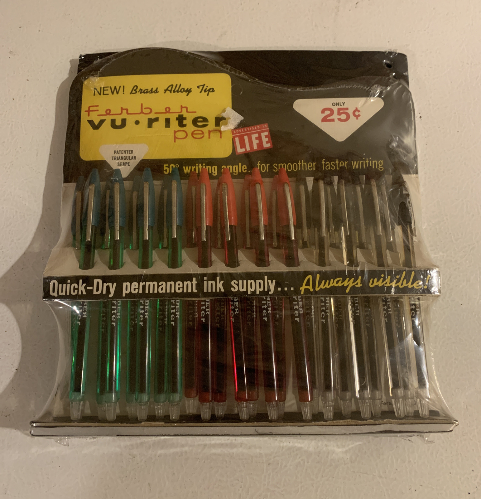 Vintage Ferber Vuriter Pen Store Counter Display NOS Complete