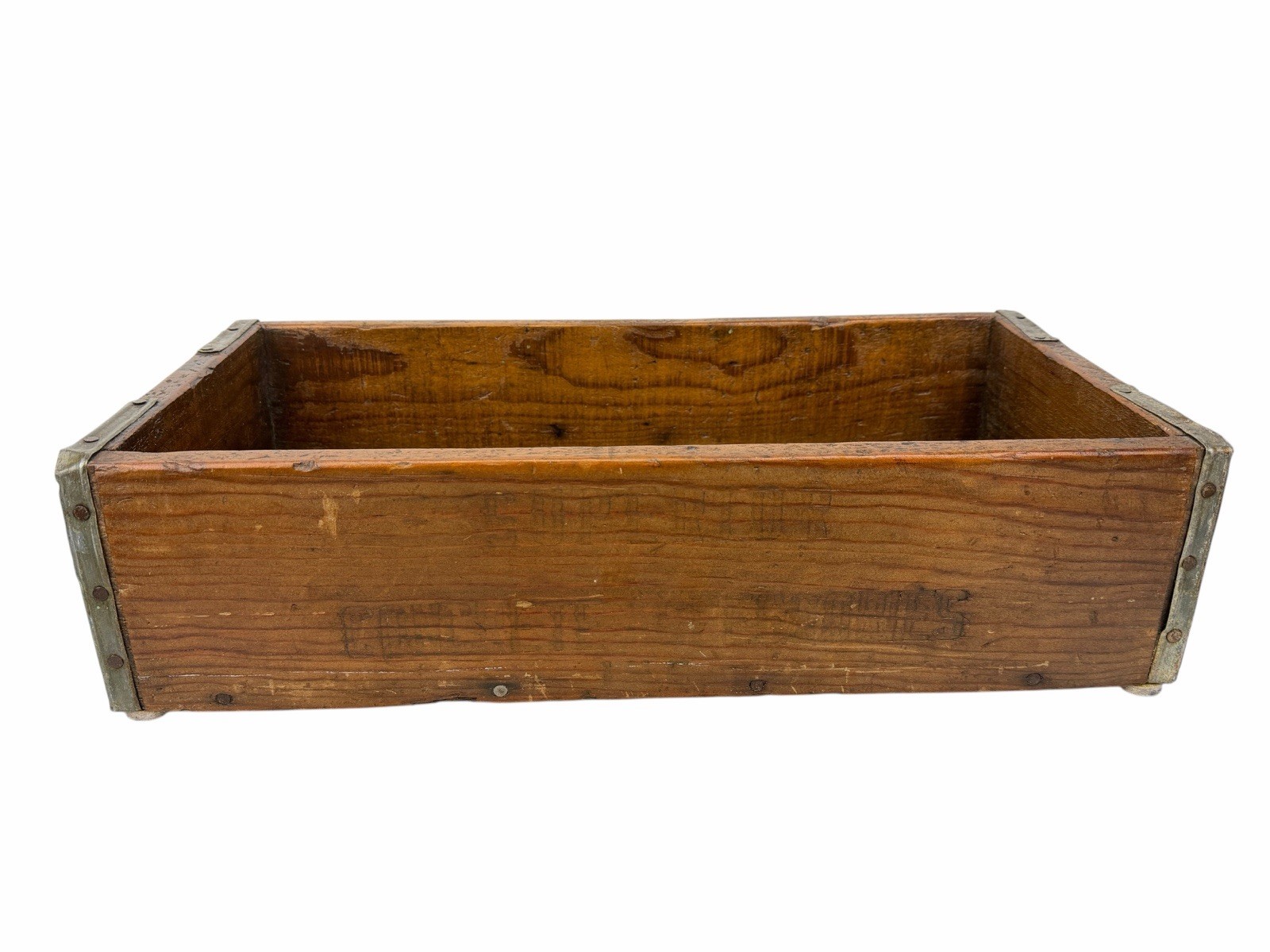 Vintage SUPERIOR CONCRETE ACCESSORIES Wood Store Display Shelf Tray Crate