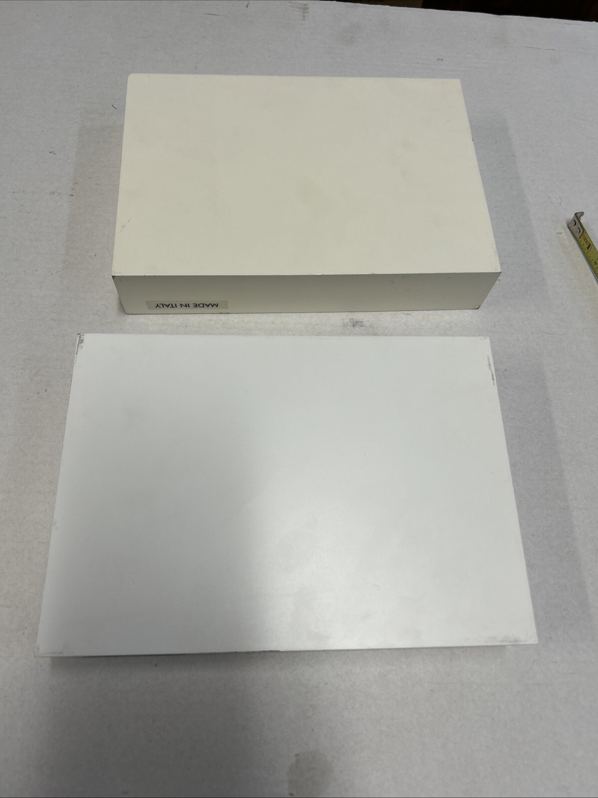 ( 2 ) GUCCI Display Countertop Platform Shelf Store Dealer Logo