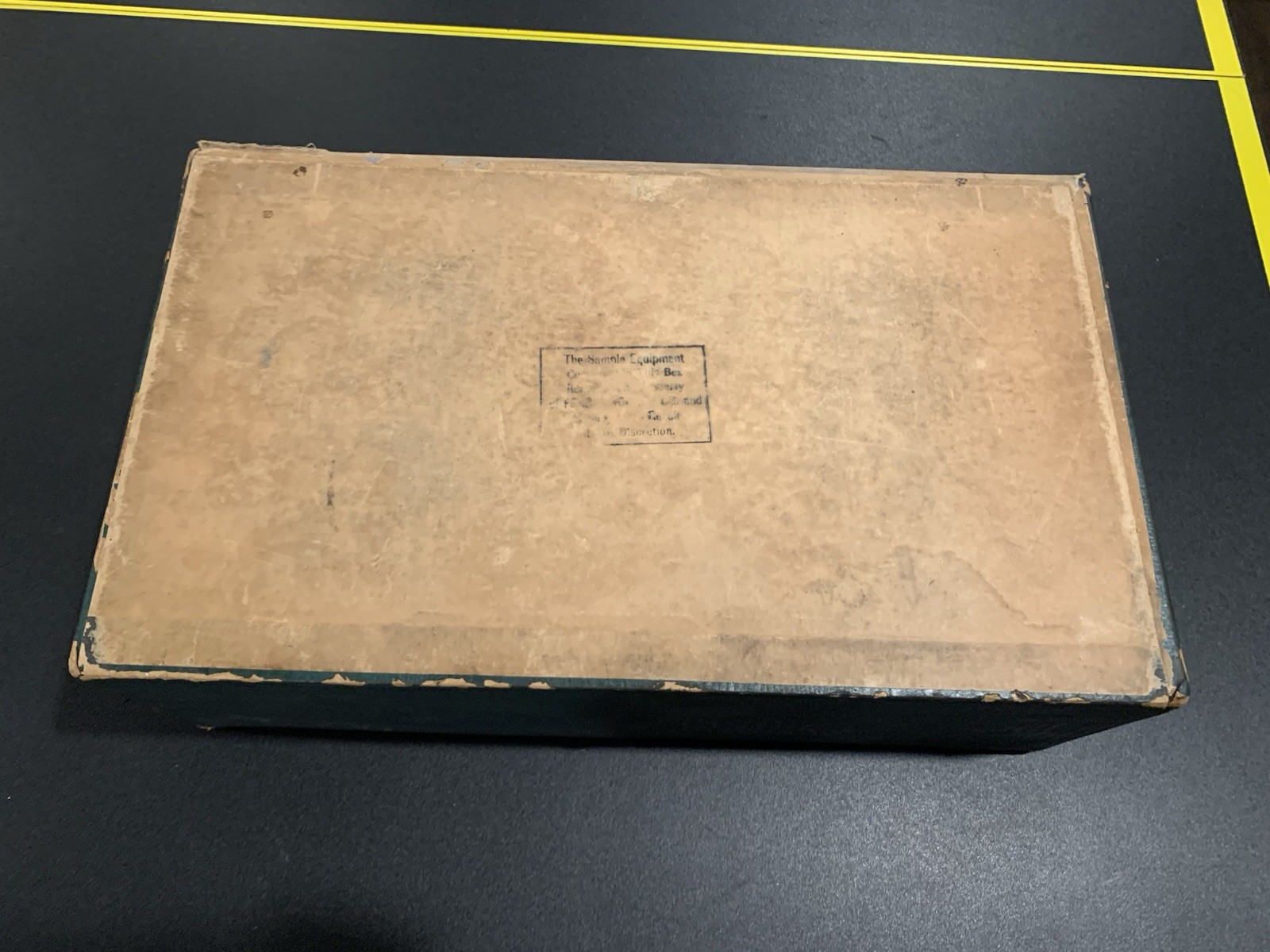 Vintage 1940’s Store Salesman Sample Box Ferris Woolen Company Chicago Illinois