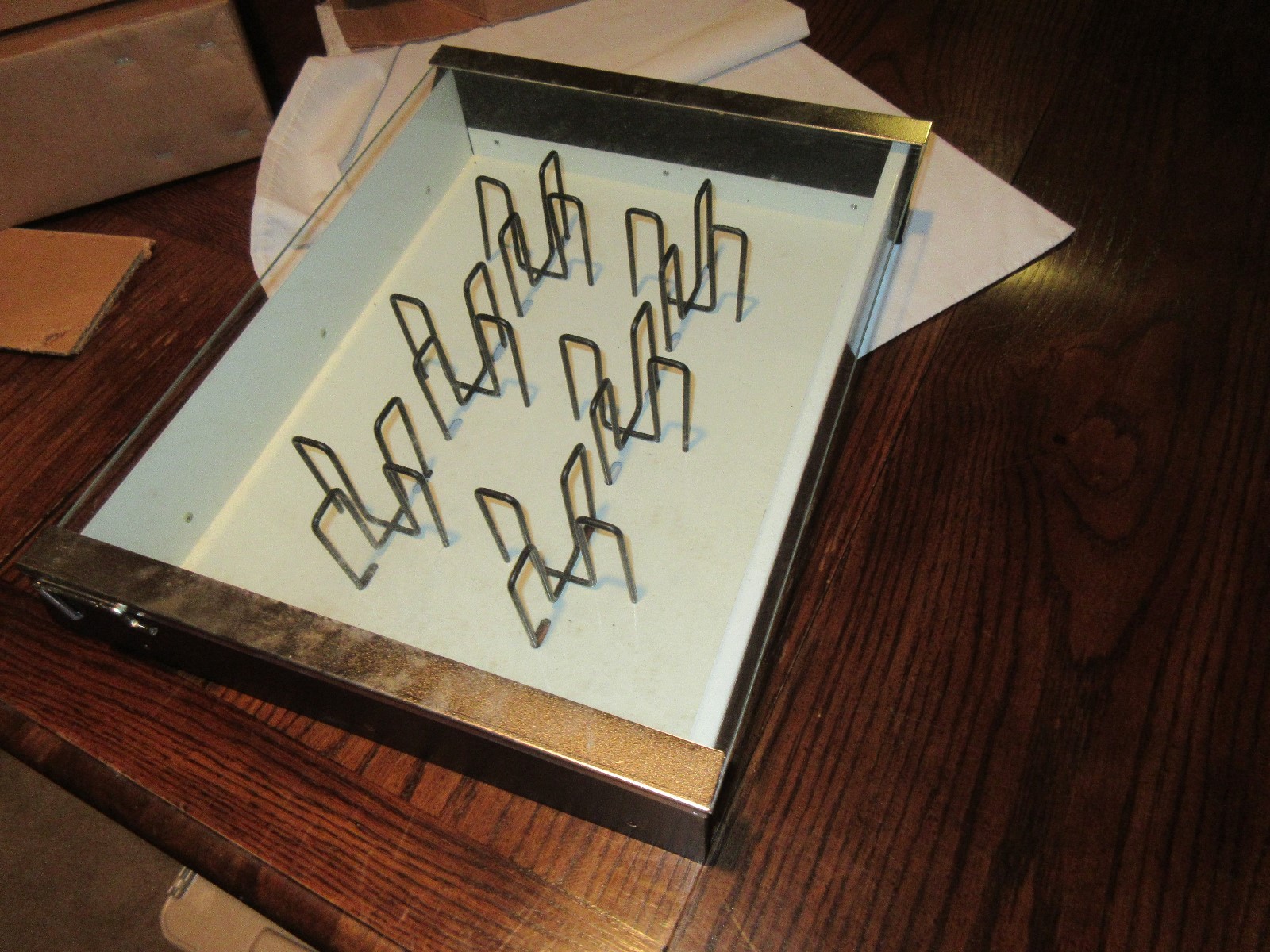 Gillette ,Counter Top Display Unit , 18″ X 151/2″ X 41/2″ , New In Box , Vintage