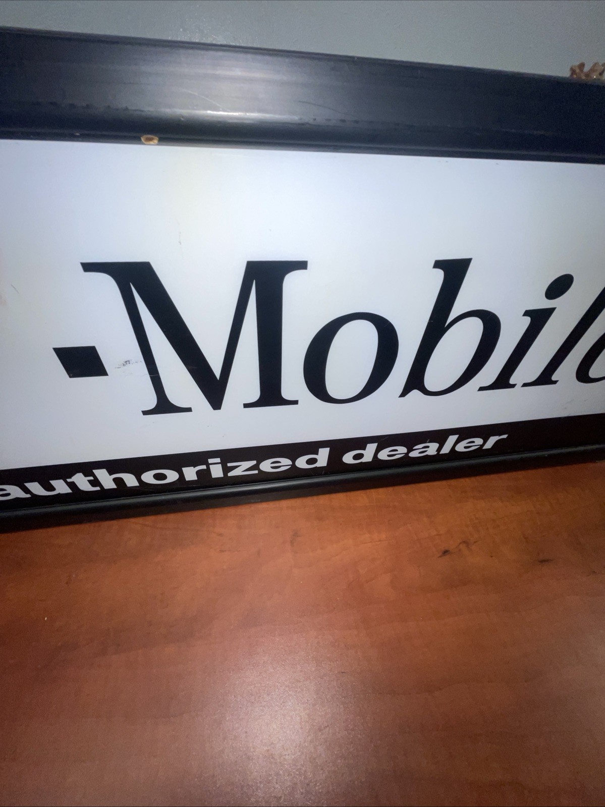 T-Mobile Authorized Dealer Lighted Store Display Advertising Sign