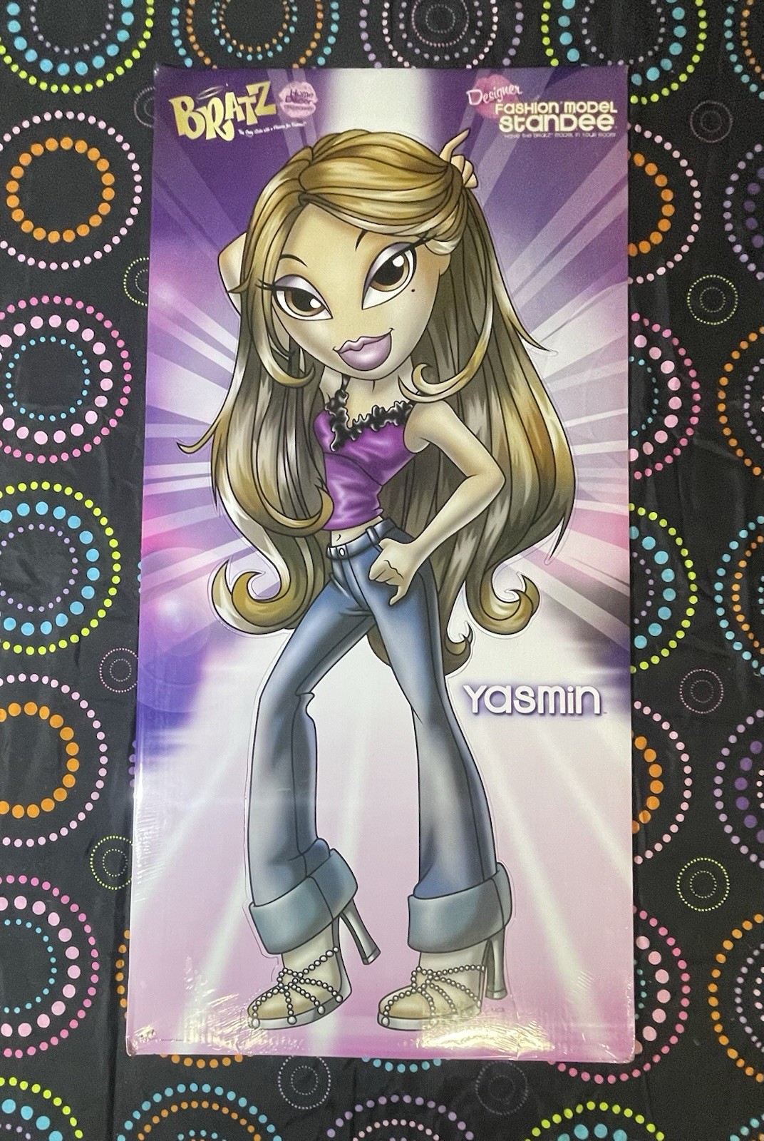 RARE Bratz Cardboard Standup Display 39” Tall Never Used