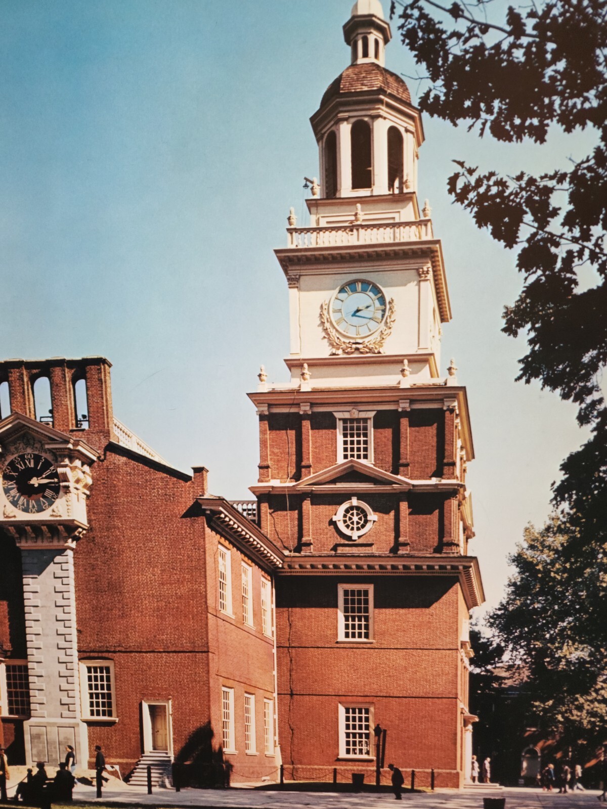 Vtg 1970’s Kodak Film Transparent Store Display Ad Mylar University Clock Tower
