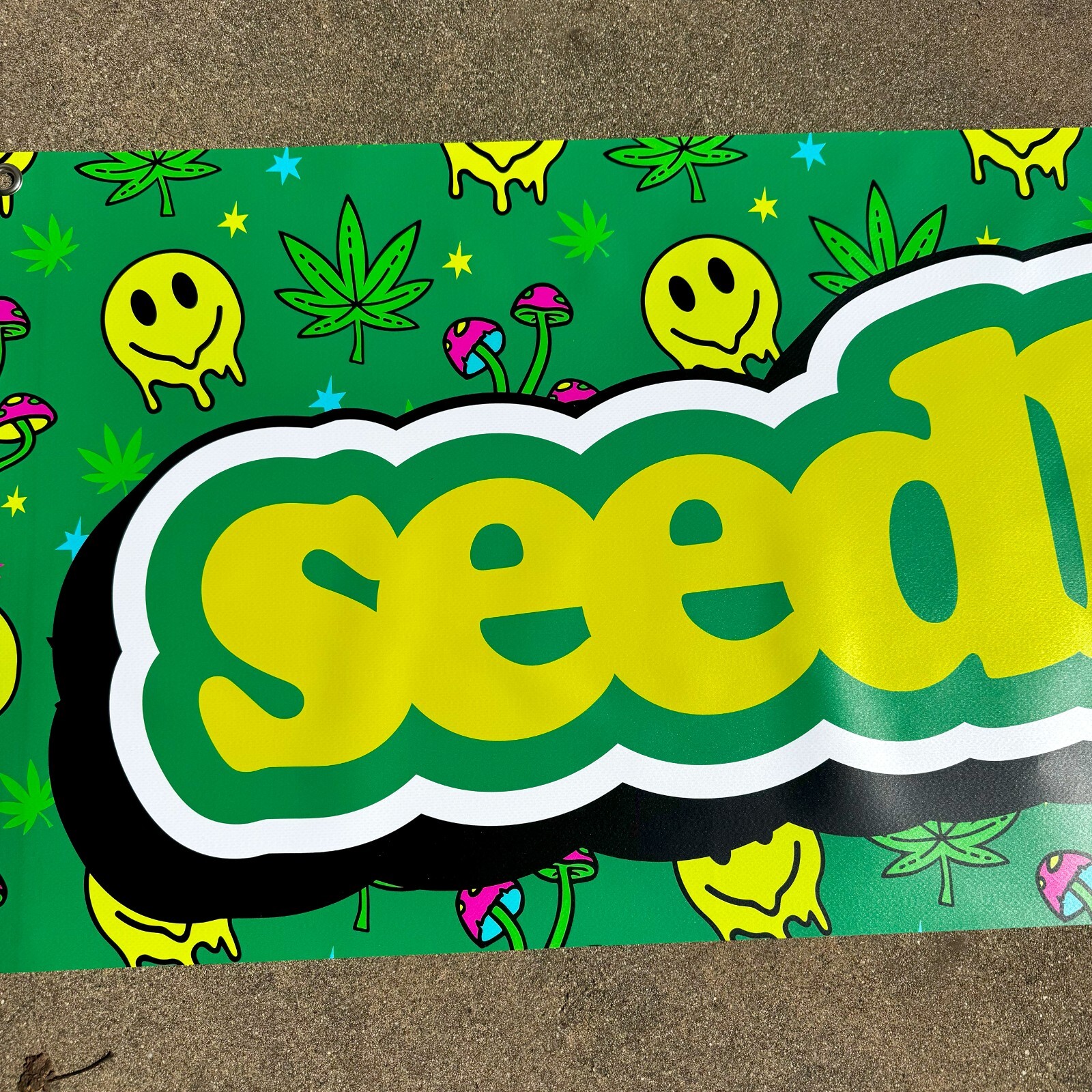 Seedless Clothing Retail Banner Store Display, Vintage Skate/Streetwear Rare