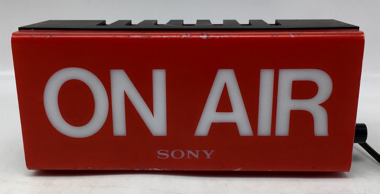 SONY Vintage Electric Store Sign Promotional Display ON AIR RED Light used 100V
