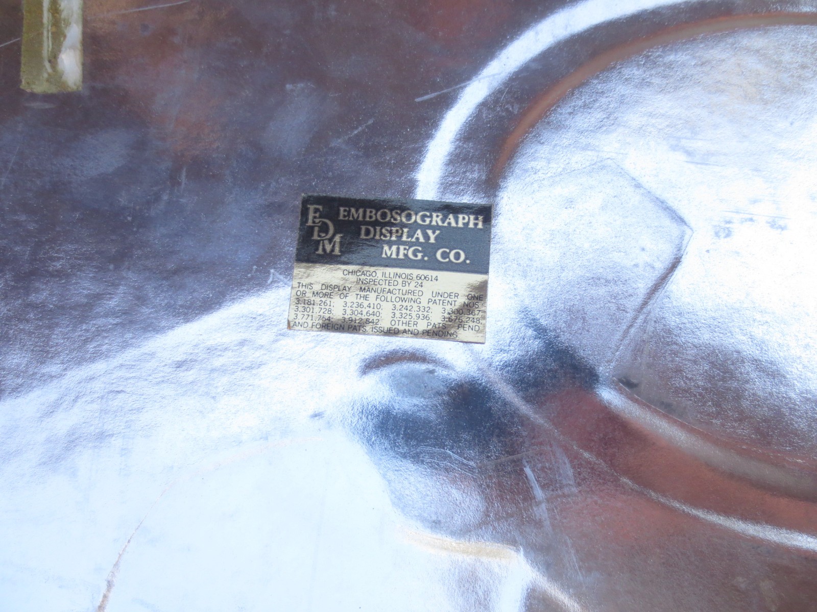 Perfect Circle Engine Kit Advertising Parts Shop Display Vintage Sign 26”x20”