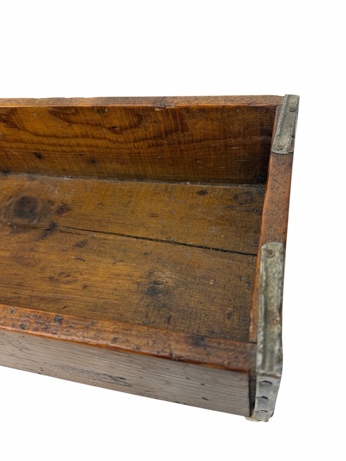 Vintage SUPERIOR CONCRETE ACCESSORIES Wood Store Display Shelf Tray Crate