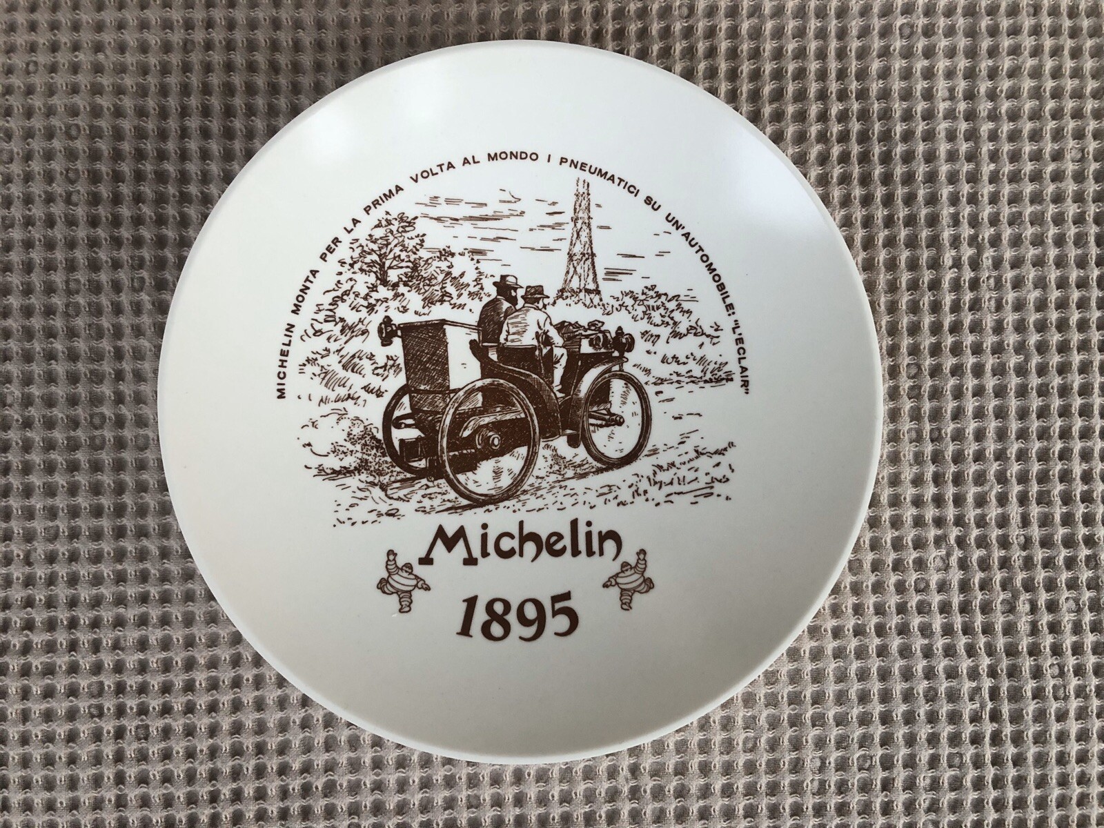 MICHELIN POSACENERE ANNI 60 PORTACENERE SVUOTATASCHE PUBBLICITARIO 1895