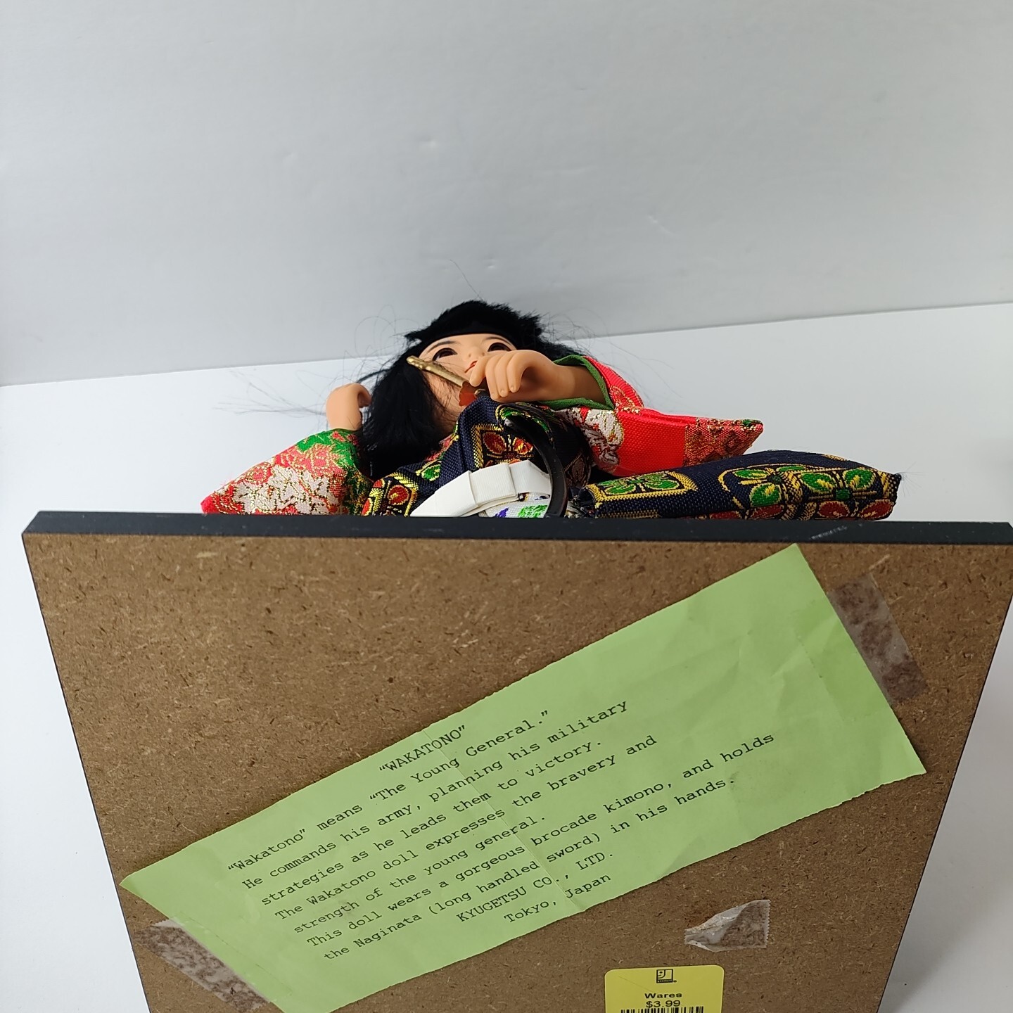 Rare Lot Yamaha Kyugetsu Doll Holding Fan Japanese Tokyo Japan Collectible Vtg 4