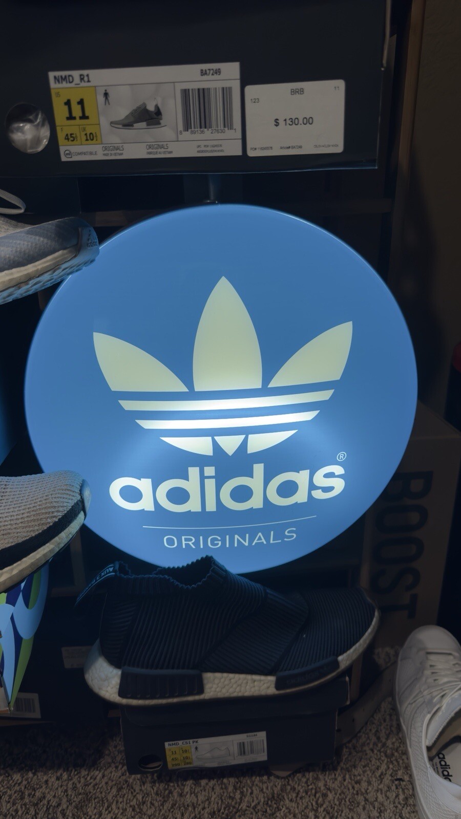 Adidas Advertising sign Large Store Display Sign