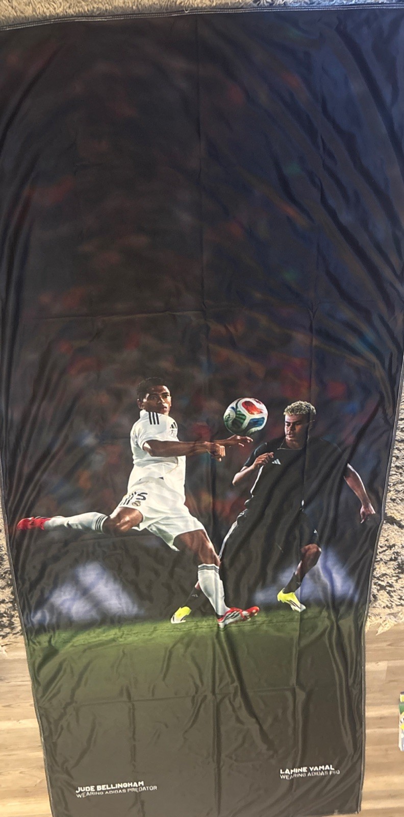 Adidas Soccer Giant Store Display Bellingham Famine Yamal 112” X 47” World Cup
