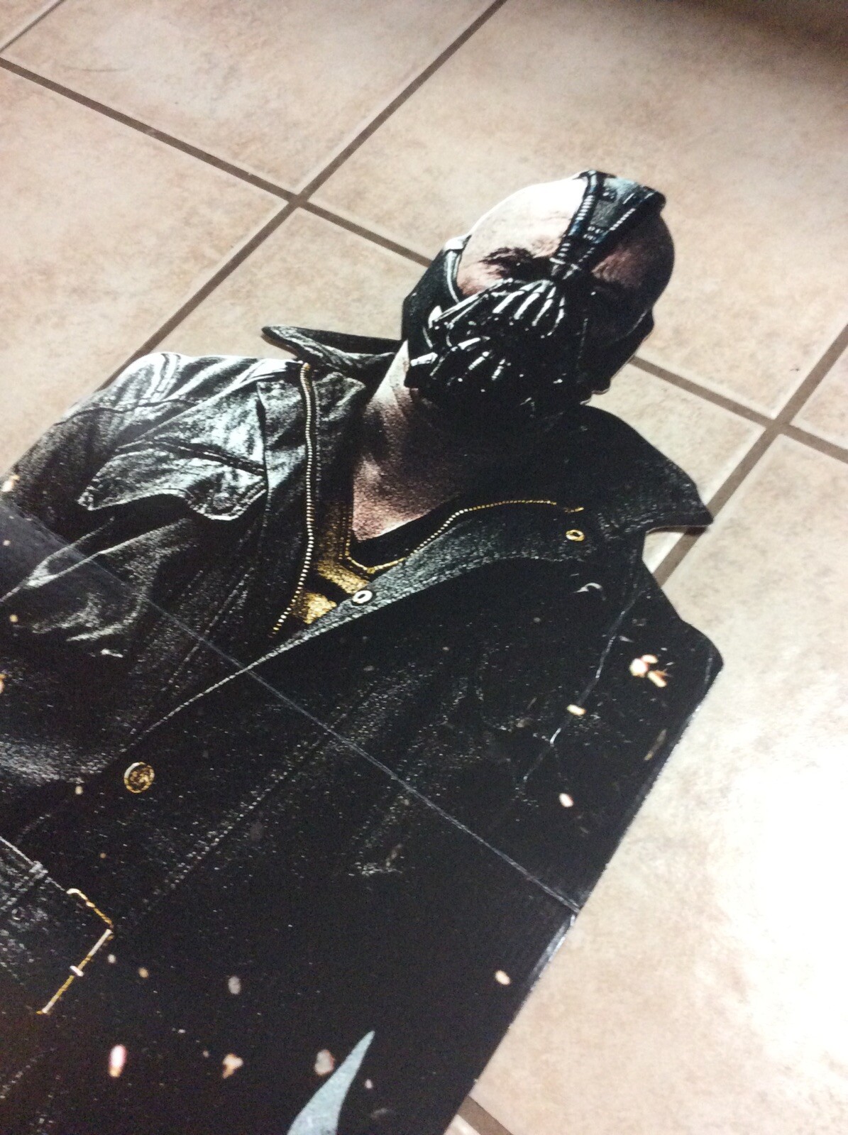 Bane The Dark Knight Rises Store Display Cardboard Cut Out Promo