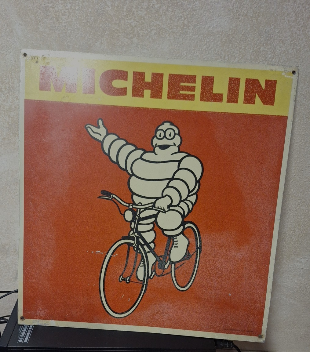 Michelin Advertising Sign.
