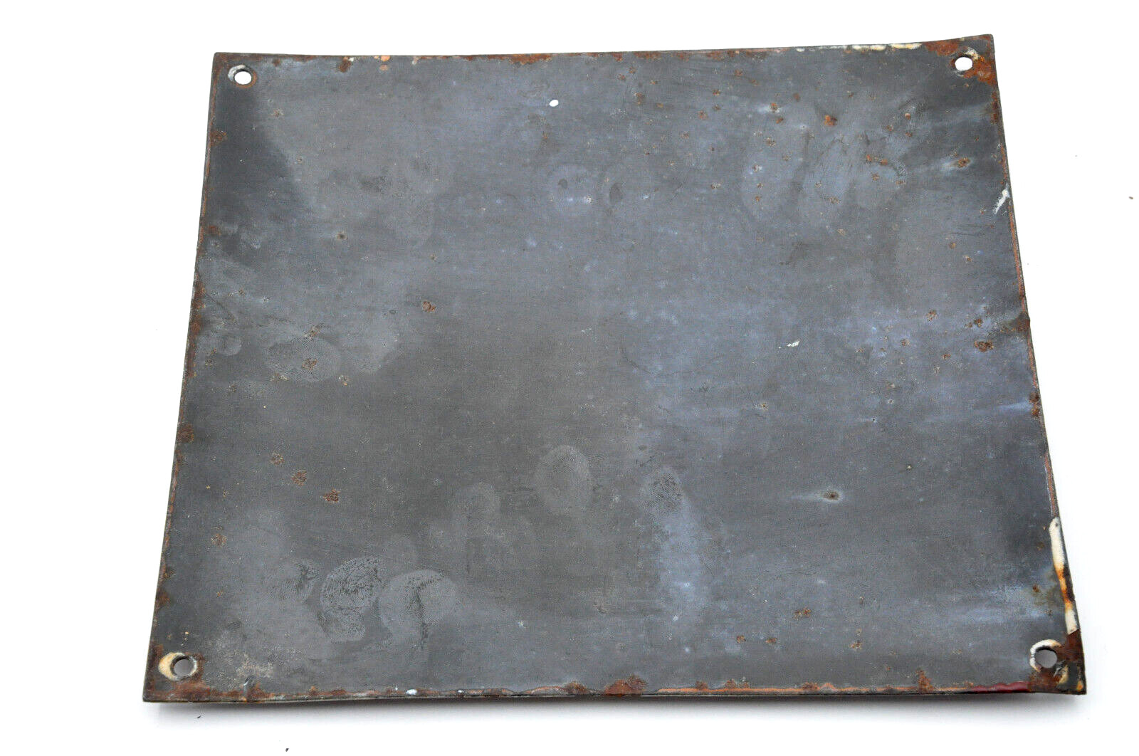 Antique CECUR Advertising Domed Enamel Plate Automobilia Garage Collection