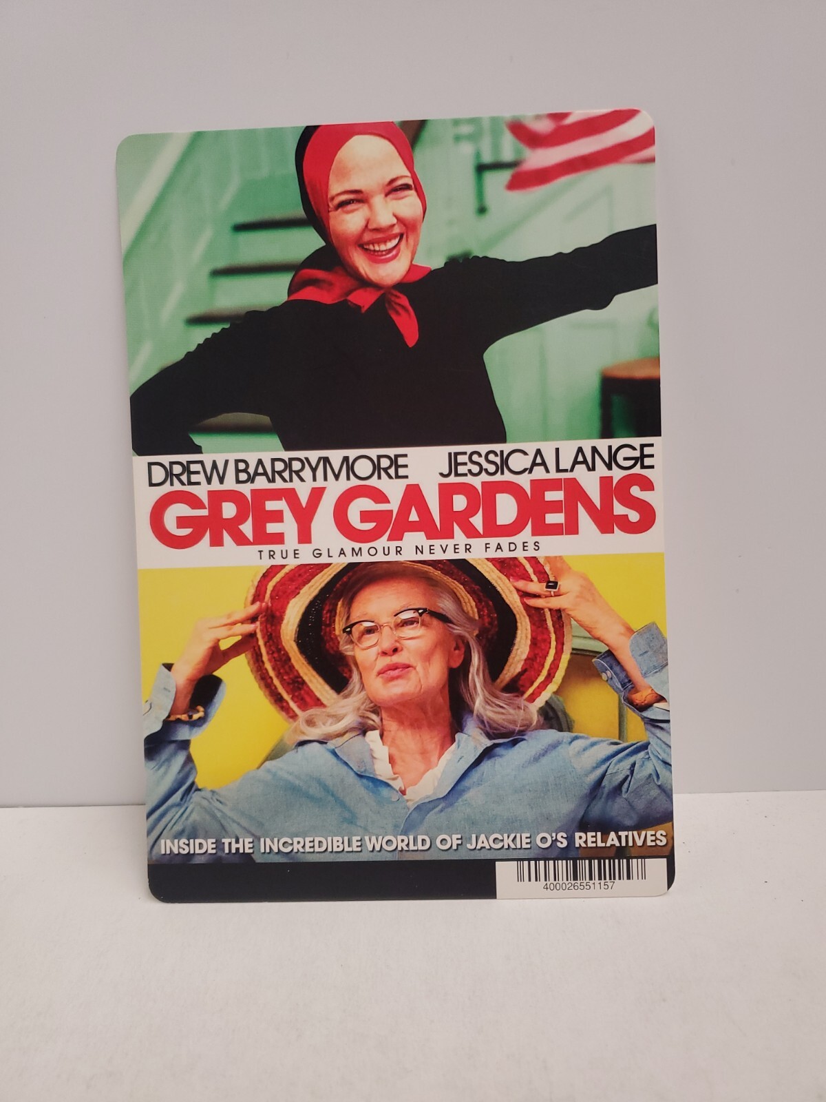 Grey Gardens BLOCKBUSTER DVD BACKER CARD ONLY 5.5″X8″