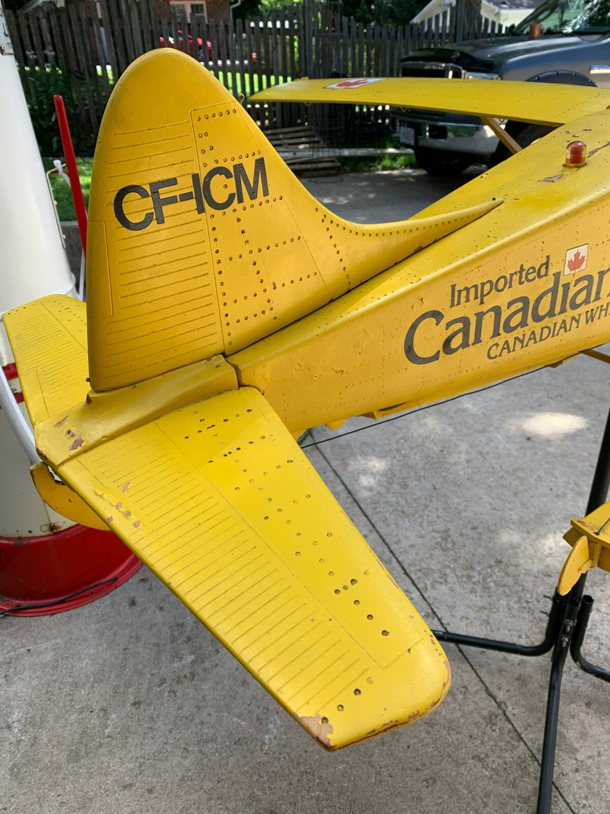 1970’s Canadian Mist Dehavilland Beaver Store Display, ORIGINAL!