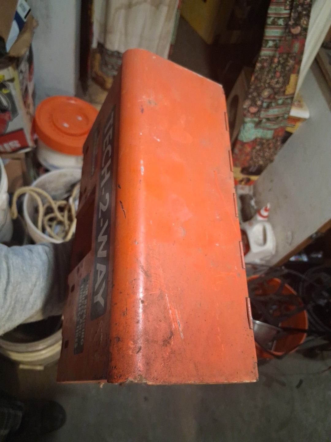Vtg Tech – 2 – Way Tire Tube Repair Countertop Store Display Cabinet Dispenser