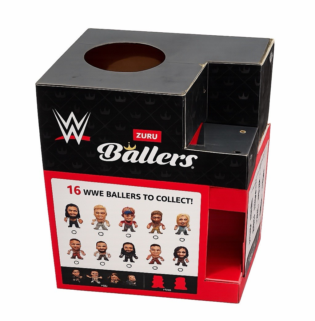 ZURU WWE Ballers Store Counter Display Retail Display Box Empty Promo Series 1