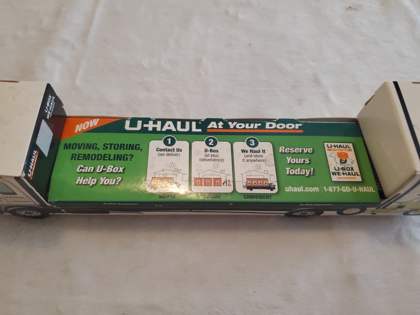 Vintage U-Haul Store Display Cardboard ADVERTISING Collectible 02/09 UH-9248(0)