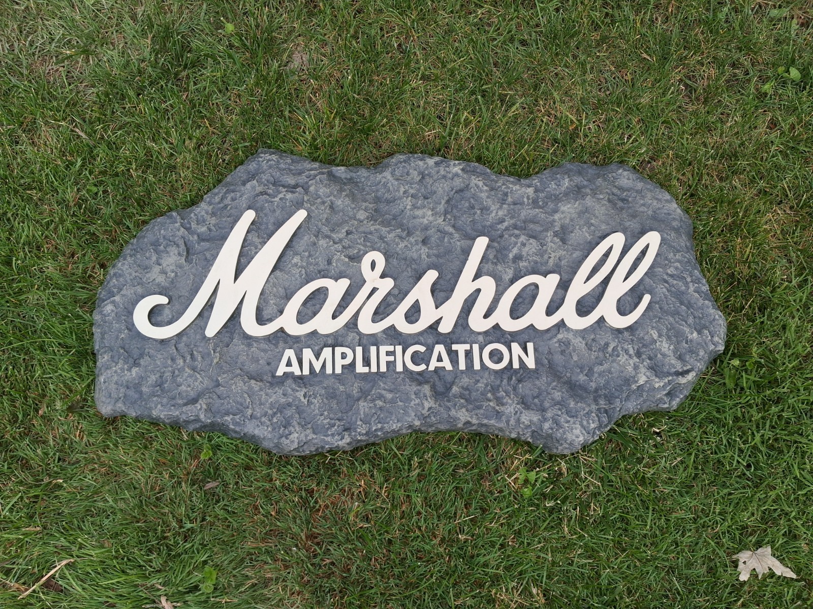 Marshall guitar amp store sign display 1980s faux rock JCM 800 plexi