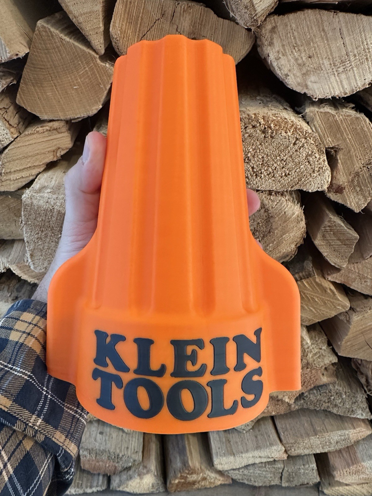 Oversized Klein Tools Wire Nut Prop – Display Piece | Electrician Decor