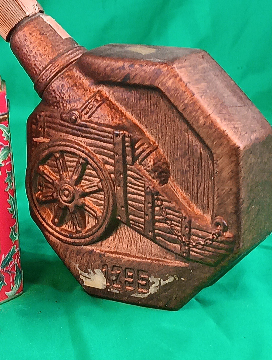 Vintage Coca-Cola Lambertz Music Box Cannon Tin Bottle Display Advertising