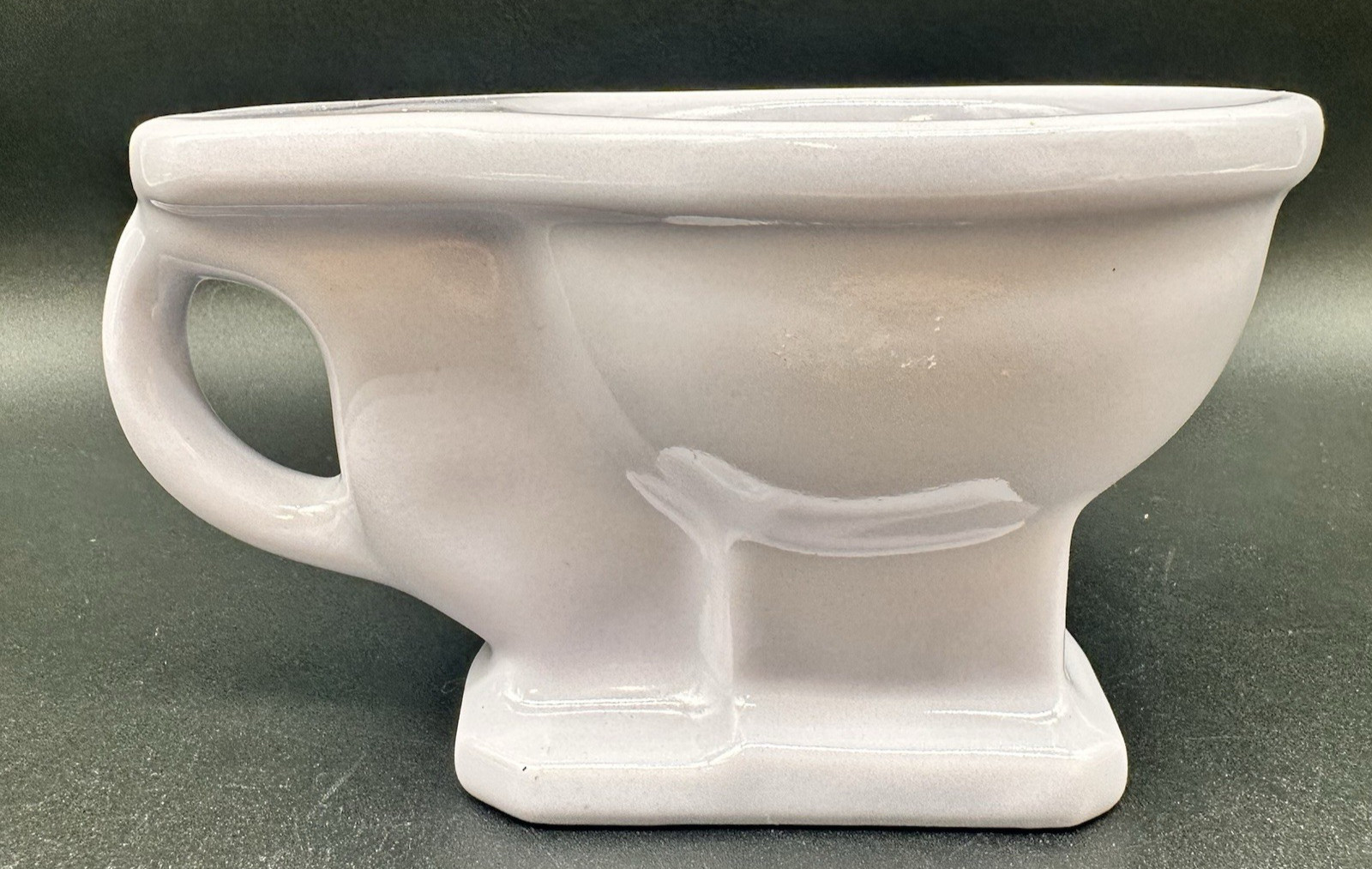 Vintage Rheem Salesman Sample Ceramic Toilet 6.75″ long x 4″ tall Coffee Mug Cup