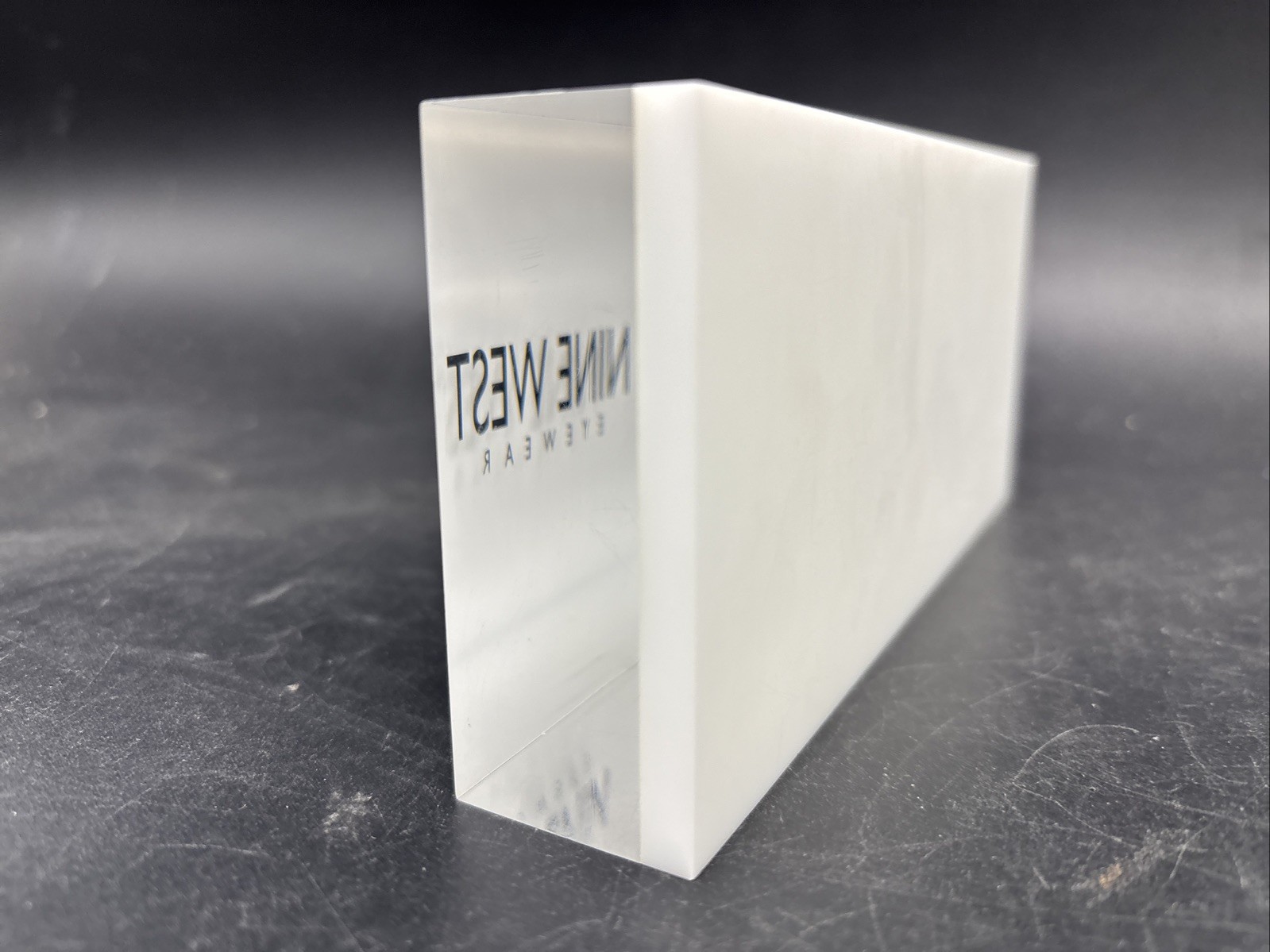 Nine West Eyewear Acrylic Retail Display – Optical Counter Sign