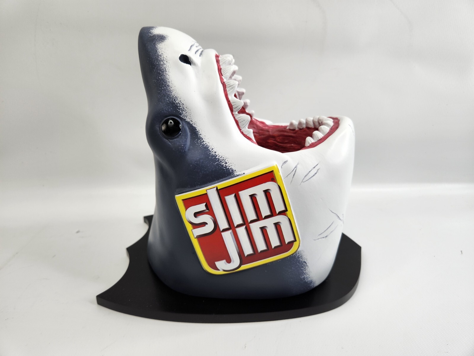 Slim Jim Shark Wall Display Piece Great White Bite – Brand New