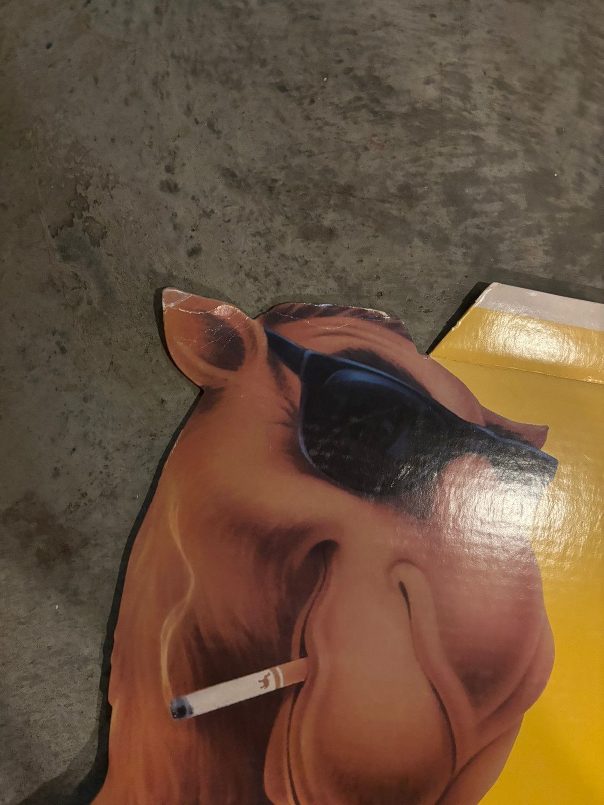 Vintage 90s 1992 Joe Camel Cardboard Stand Up Store Display Big Camel Cash Promo