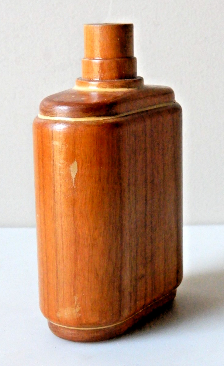 Wood Turned Perfume Store Display 4 1/4″ x 2 5/8″ x 1 1/4″