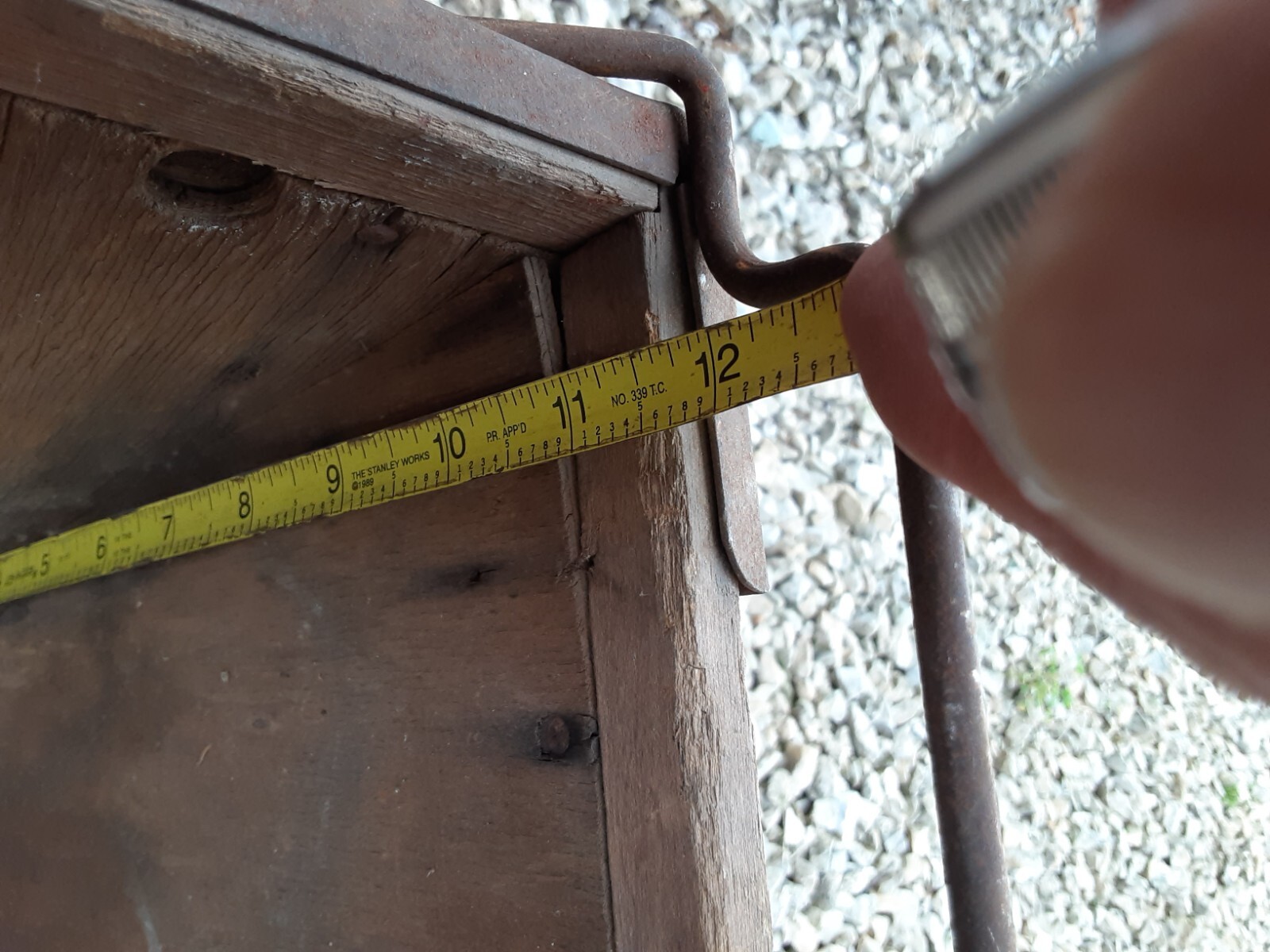 Old Grocery Store Topmost Banana Wood Crate (1950’s??)