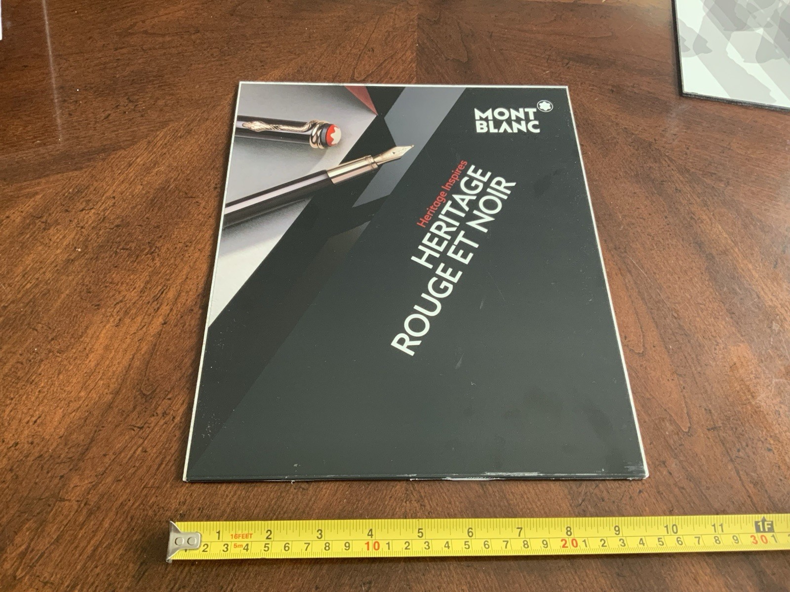 Montblanc Heritage Rouge Et Noir pen Dealer store display/ Collector