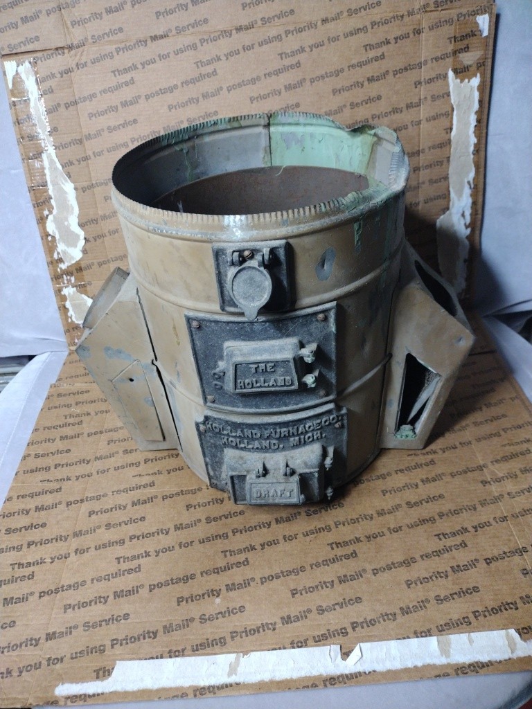 HOLLAND FURNACE MICHIGAN SALESMAN SAMPLE MERCANTILE STORE DISPLAY
