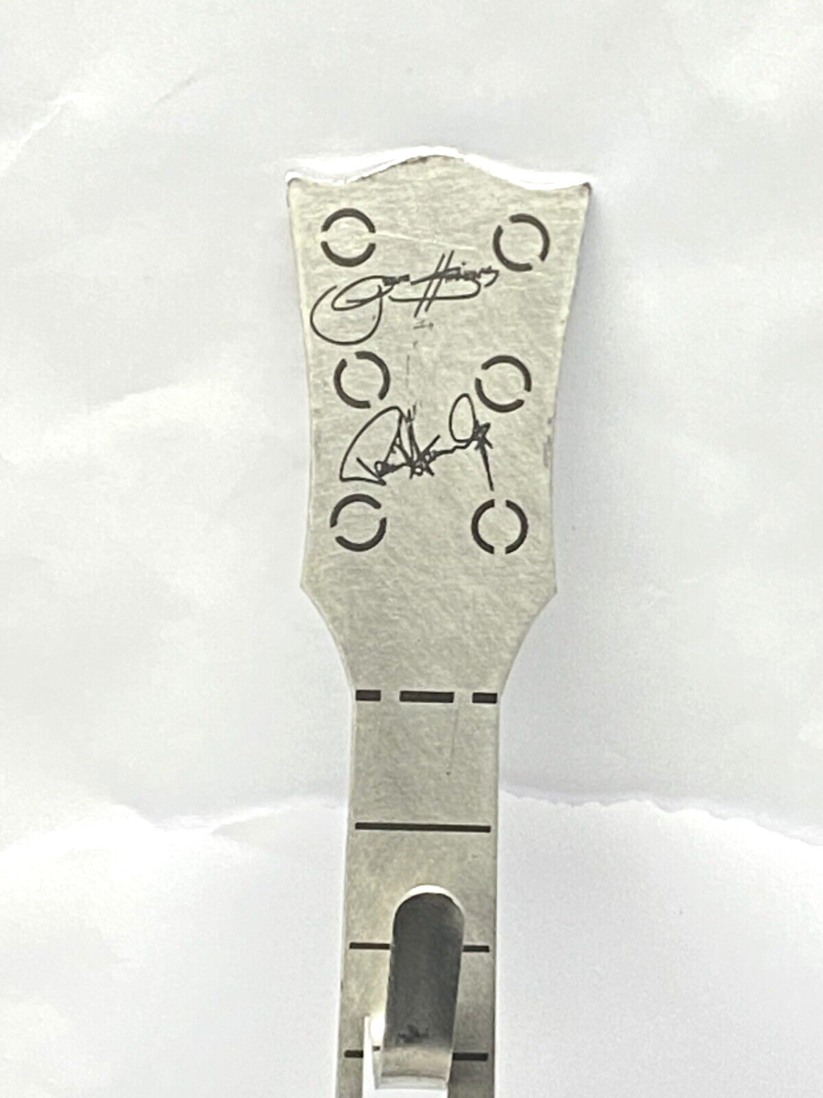 ROCK & BREWS Guitar Signed Countertop Display Advertiser 19″
