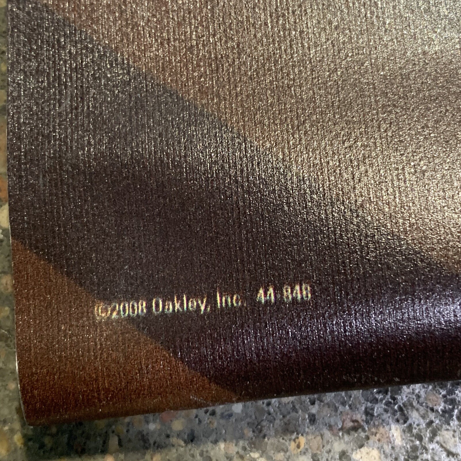 Y2K Oakley 2008 Brown “O” Logo Flag Store Banner Display Sign Large Size