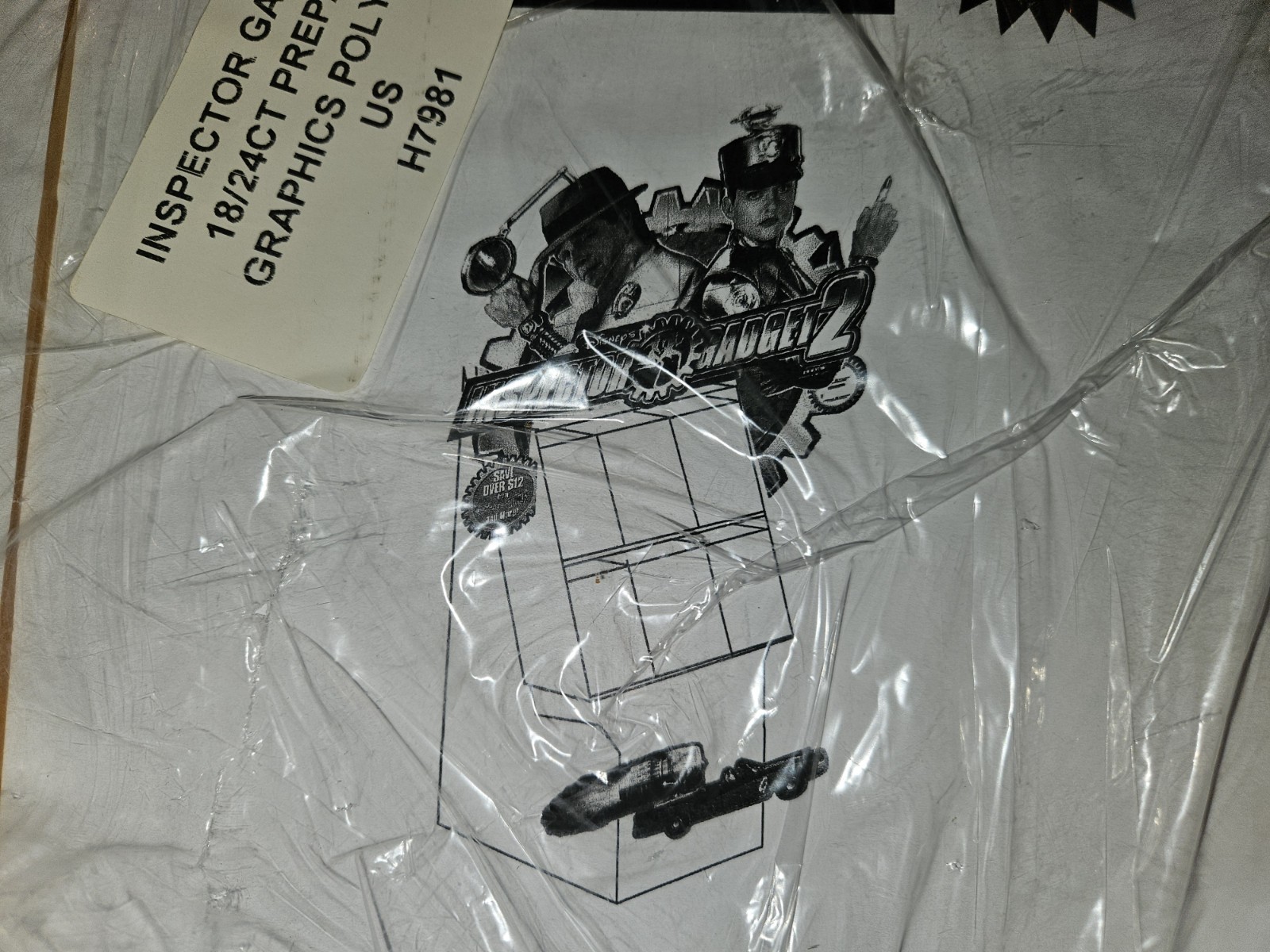 INSPECTOR GADGET 2 – STORE VIDEO DISPLAY STAND UP UNIT – UNUSED NEW IN PACKAGING