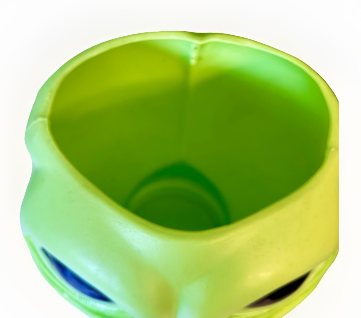 Vintage Green ALIEN POPS Lollipop Advertising Store Display~Blow Mold