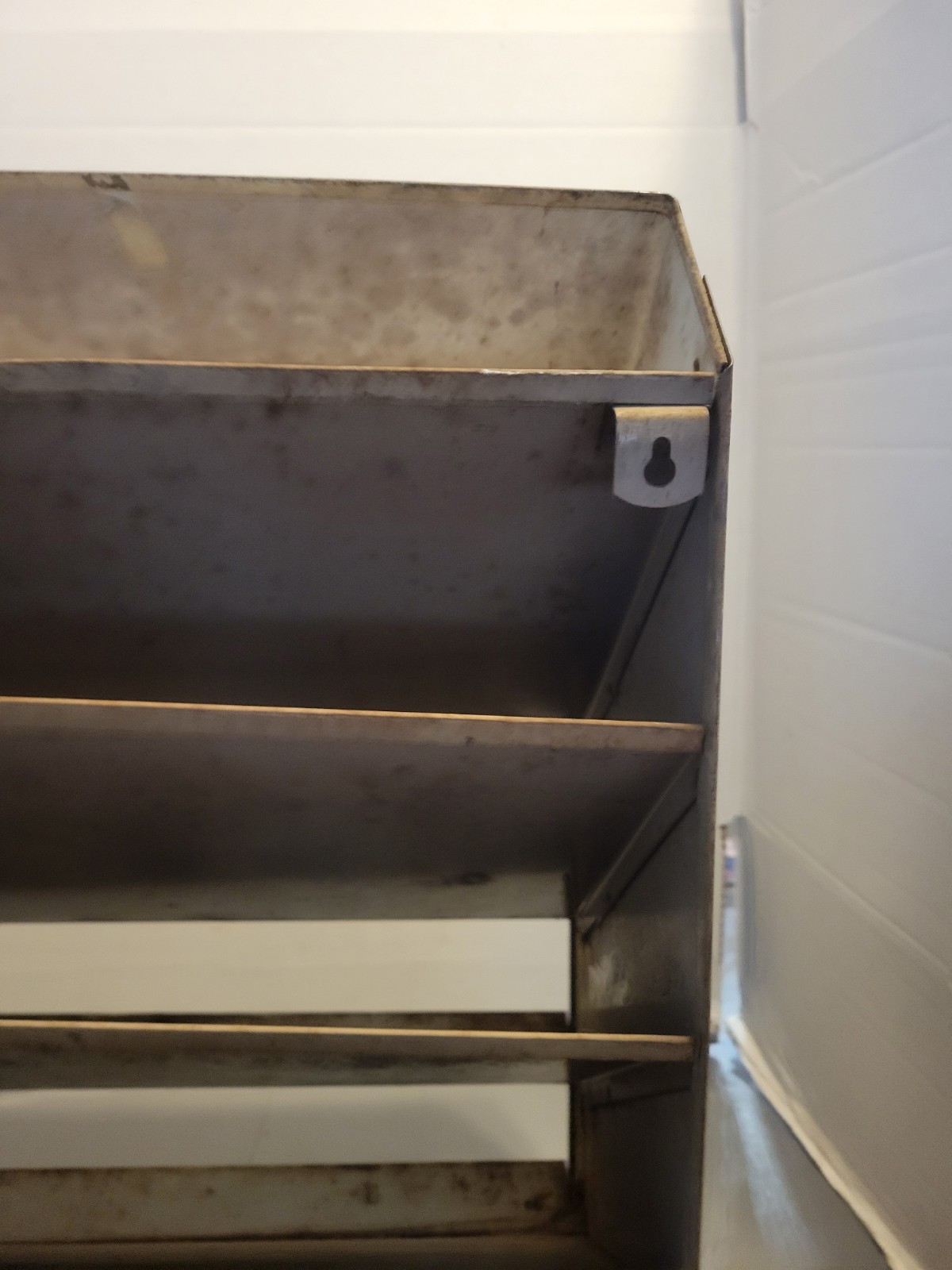 Vintage Metal Camel Winston Cigarette Store Display Sales Rack Case Shelf